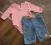 SPODENKI JEANS GENUINE BABY 3 M + GRATIS BODY