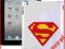 PANEL iPad 2 Apple SUPER MAN + folia