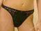 TRIUMPH Super Cena LOVELY DESIRE STRING 38 czarne