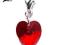 Zawieszka Serce Charm Swarovski Heart Siam. Charms