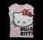 Śliczna bluzeczka Hello Kitty 128 cm