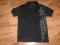 CZARNA koszula  Z APLIKACJĄ L&G  M