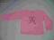 Bluza polarowa,różowa, bluzka - 92-98cm.