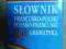 Słownik francusko-polski,polsko francuski.