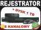 REJESTRATOR 8 kanałowy BCS 0804 LE-AS + DYSK 1 TB