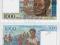 1000 franków Madagaskar Stan UNC