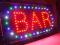 BAR BANER REKLAMA LED NEON SZYLD