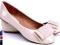 %%!! WIOSNA BUTY BALERINKI 988-108 BEIGE LAKIER 36