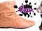 WIOSNA BUTY BOTKI AZUROWE %% JM1006 CAMEL EKO 39