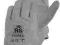 RĘKAWICE ROBOCZE MONTERSKIE MIĘKKA SKÓRA LICOWA