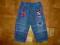 DISNEY super Jeansowe spodenki dla Smyka w r.80