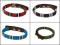SKÓRZANA BRANSOLETKA- MIX KOLORÓW - 4 WZORY