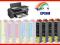 4 TUSZ EPSON T1281-84 s22 sx125 sx420 sx425 bx305