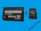 KARTA 2GB + adapter ProDuo 2GB Pro Duo PSP PS3