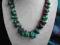 Dzikie TURKUSY naszyjnik z TURKUSOW + CORAL natura