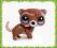 LITTLEST PET SHOP Brokatowe brokat ŁASICA TYCHY