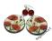 maki kwiaty akwarela kolczyki decoupage, promocja