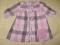 NEXT sukienka mink/pink 86 12-18m