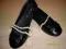 BALERINKI nowe buty czarne/ wygodne/ 38 / 24,5 cm