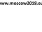 moscow2018.eu - 2018 FIFA World Cup - MŚ 2018