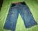 RYBACZKI JEANSY MATERNITY ROZM.12