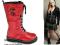 Red LARA __ Kultowe Glany  MILITARY STYL GRUNGE 39