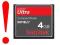 SanDisk CF Ultra 4GB 30 MB/s F-V GW SKLEP ŁÓDŹ