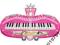 DISNEY Pianino-Keyboard różowe NOWE super zabawa