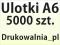 Ulotki A6 - 5000 szt - dwustronne - PROMOCJA !!!