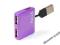 HUB 4 PORTOWY MICRO PURPLE USB 2.0 / NGS NOWOŚĆ