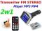 Transmiter FM Stereo MP3 MP4 LCD OG23 z USB i SDHC