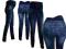CIĄŻOWE RURKI JEANS* do kozaków* S-XXL tu S/36