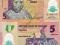 ~ Nigeria 5 Naira P-New 2009 POLIMER Sign A UNIKAT