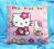 POSZEWKA 40 X 40 HELLO KITTY na PREZENT, UPOMINEK