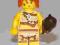 LEGO 8805 Minifigur Seria 5 - Kobieta Jaskiniowiec