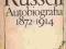 Autobiografia 1872-1914 Bertrand Russell