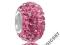 BEAD jak apart swarovski cristal różowe okulary