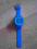 zegarek jelly watch niebieski blue tanio