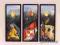 3 obrazy olejne