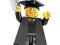 Lego 8805 MINIFIGURKA seria 5 ABSOLWENT Student