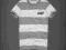 Abercrombie T-shirt Ranney Trail roz L grey stripe