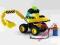 LEGO _ System 6474 _ 4-Wheeled Front Shovel +inst.