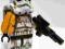 8semka LEGO STAR WARS SANDTROOPER ORANGE NOWY!