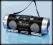 RADIOODTWARZACZ BOOMBOX TUBA KASETA MP3 CD AEG4317