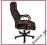 Krzeslo biurowe, fotel szefa SKORA BS#022