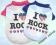 UBRANKO DLA PSA I SUCZKI- T-SHIRT 'I LOVE ROCK'