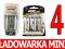 ŁADOWARKA MINI AA/AAA + 4 X AKUM 3800 ABCELL FV