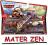 Autka Cars 2 Auta Mattel Zen Master + Złomek Mater