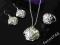 Sliczny komplet  ~ 925 Sterling Silver