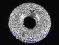 Oponki diamentowane 4,7 mm --- SREBRO --- 2 sztuki